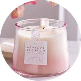 Velas en cera de soya