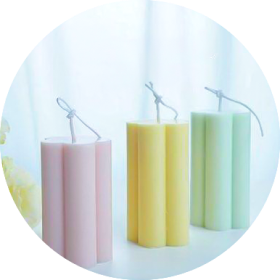 Velas en cera de palma